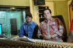 Lalit Pandit with Sunil Agnihotri at the song recording of Sunil Agnihotri_s film Balwinder Singh Famous Ho in Mumbai on 23rd Dec 2012.JPG